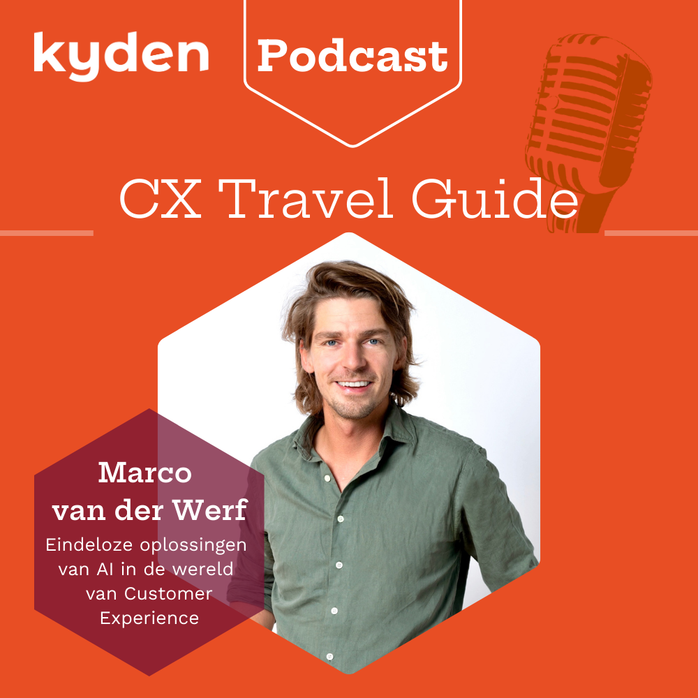 Podcast CX travelguide Marco van der Werf artificial intelligence