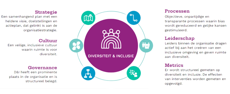 Diversiteit en inclusie 6 proces stappen